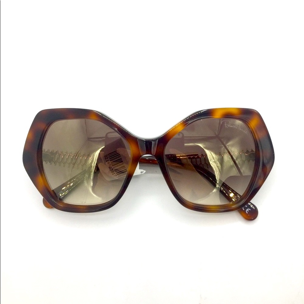 Roberto Cavalli Sunglasses Square Tortoise Sunglasses - Picture 14 of 16